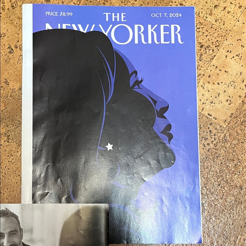 Ephemera - The New Yorker Kamala Harris cover Oct 7, 2024